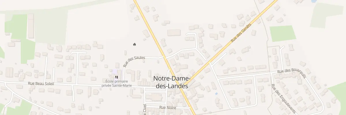 Plan du 12 Pl de la Paix à Notre-Dame-des-Landes