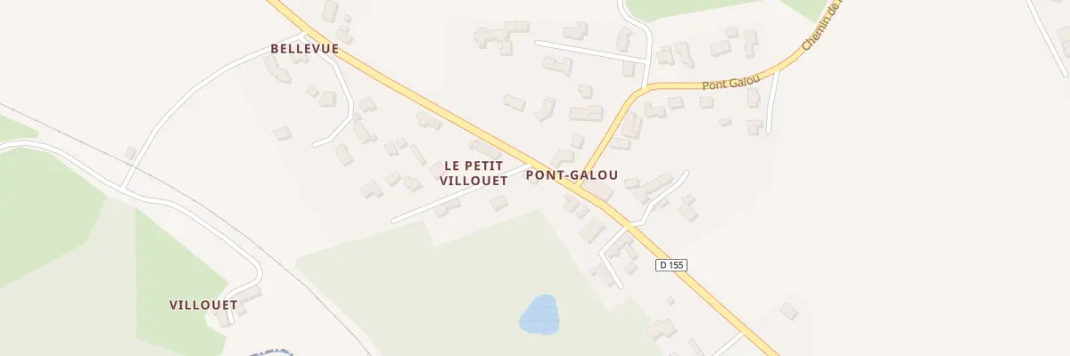 Plan du 5204 Pont Galou à Baguer-Pican
