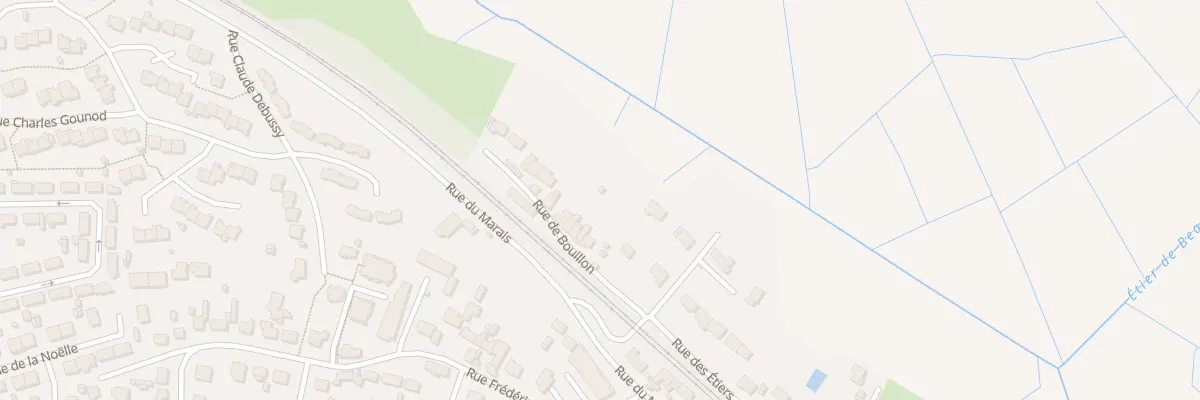 Plan du 10 Rue de Bouillon à Couëron