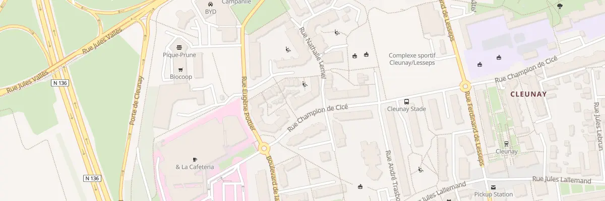 Plan du 72 Rue Champion de Cicé à Rennes
