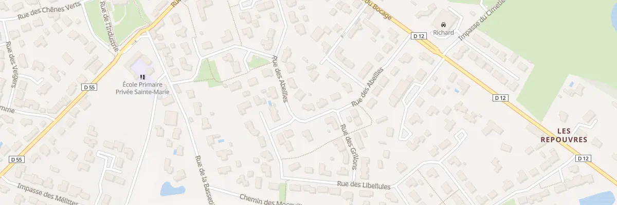 Plan du 19 Rue des Abeilles à Saint-Julien-des-Landes