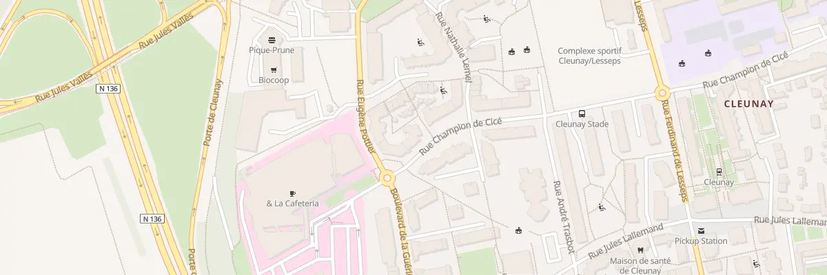Plan du 78 Rue Champion de Cicé à Rennes