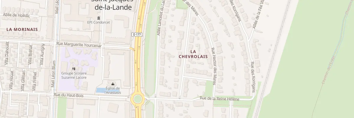 Plan du 22 Rue de la Table Ronde à Saint-Jacques-de-la-Lande