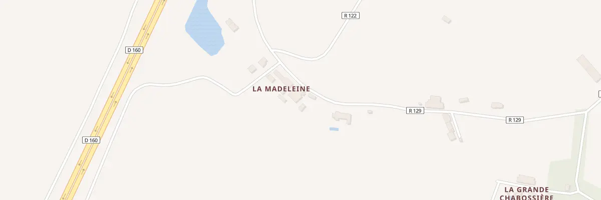Plan du 8T La Madeleine à Saint-Mathurin