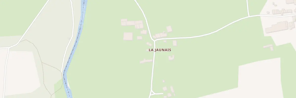 Plan du 5245 La Jaunais à Poligné