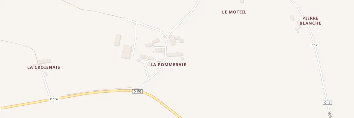 Plan du 5390 La Pommeraie à Guipel