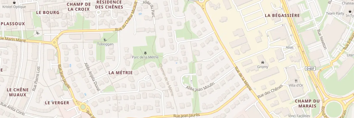 Plan du 15 Rue Jules Ferry à Montgermont