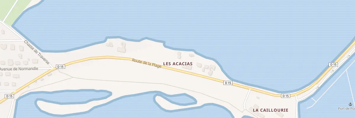 Plan du 16 Rte de la Plage à Port-Bail-sur-Mer