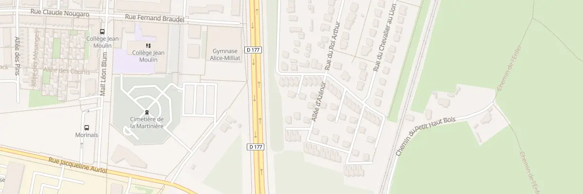Plan du 2 All de la Houle Cosseu à Saint-Jacques-de-la-Lande