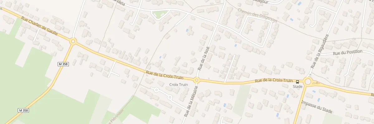 Plan du 35 Rue de la Croix Truin à Saint-Jean-de-Boiseau