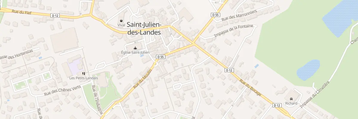 Plan du 3 Rue des Artisans à Saint-Julien-des-Landes