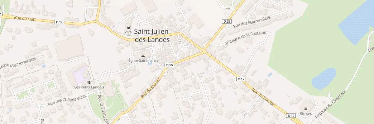 Plan du 5 Rue des Artisans à Saint-Julien-des-Landes