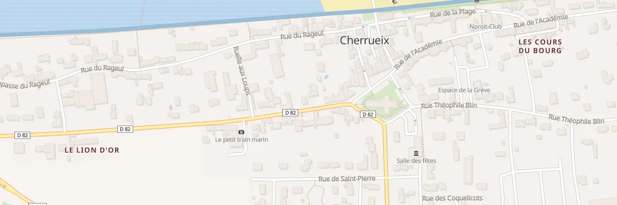 Plan du 6 Rue du Lion d’Or à Cherrueix