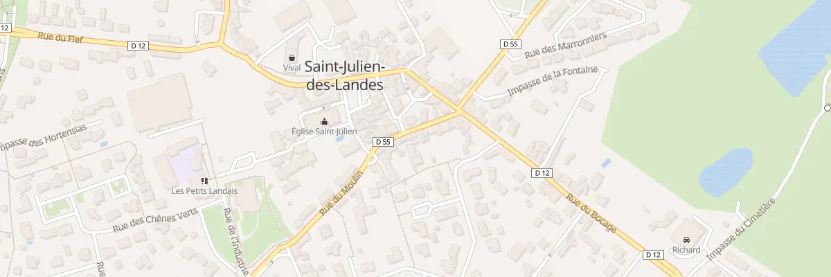 Plan du 7 Rue des Artisans à Saint-Julien-des-Landes