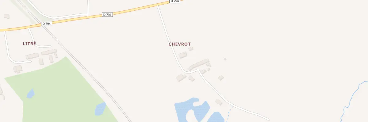 Plan du 1 Chevrot à Combourg