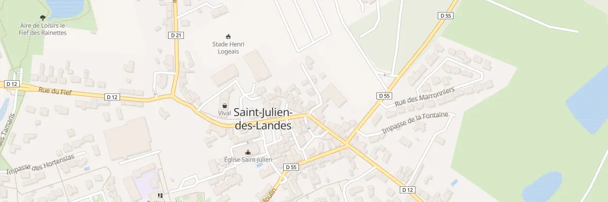 Plan du 8 Pl du Huit mai 1945 à Saint-Julien-des-Landes