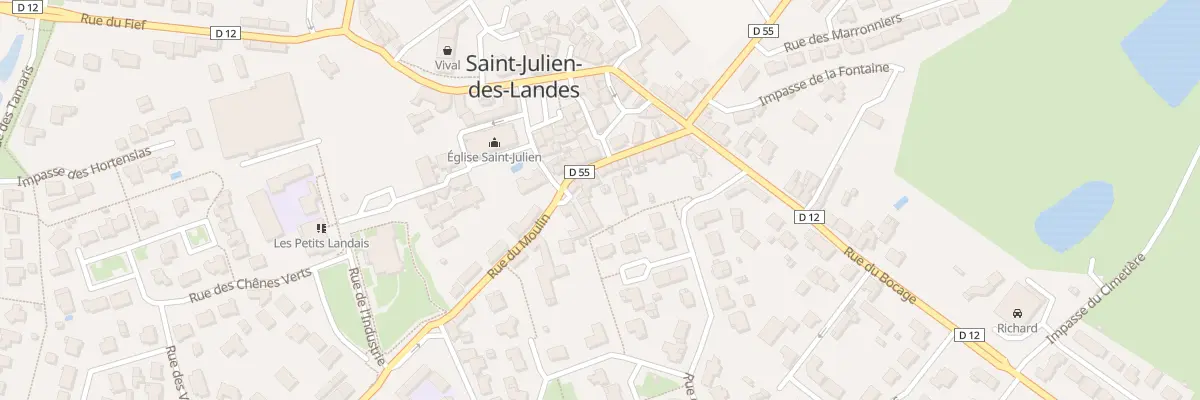 Plan du 15 Rue des Artisans à Saint-Julien-des-Landes