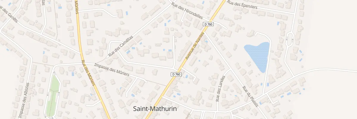 Plan du 37 Av de Nantes à Saint-Mathurin