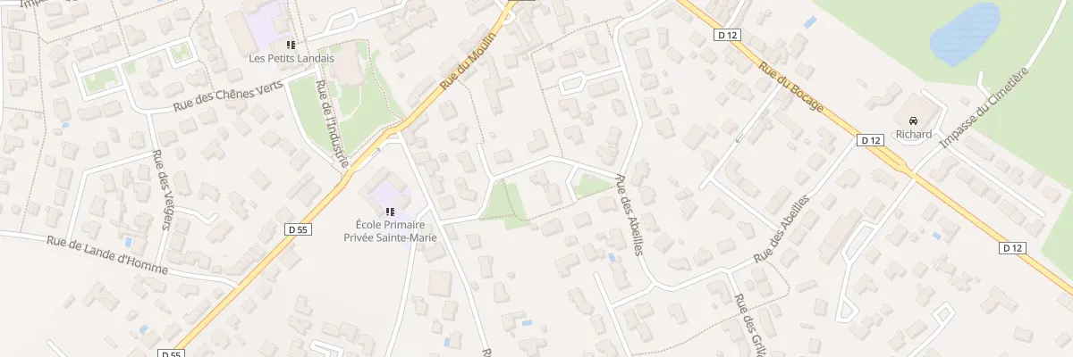 Plan du 2 Rue des Oiseaux à Saint-Julien-des-Landes