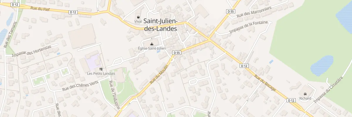 Plan du 17 Rue des Artisans à Saint-Julien-des-Landes