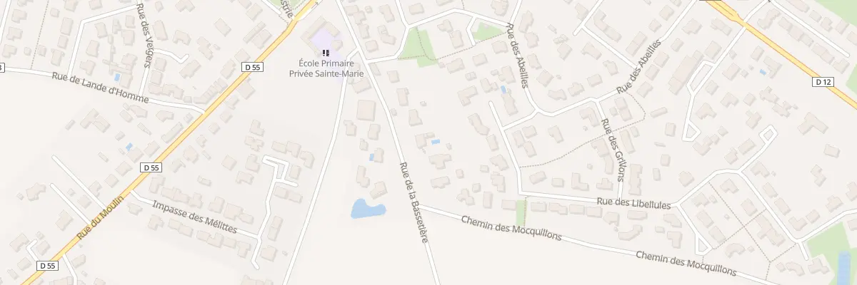 Plan du 17 Rue de la Bassetière à Saint-Julien-des-Landes