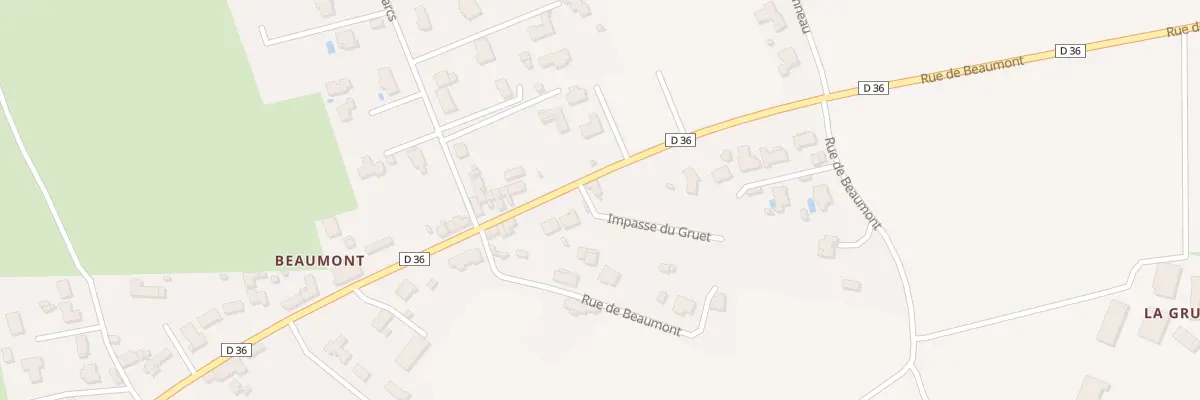 Plan du 144 Rue de Beaumont aux Sables-d’Olonne