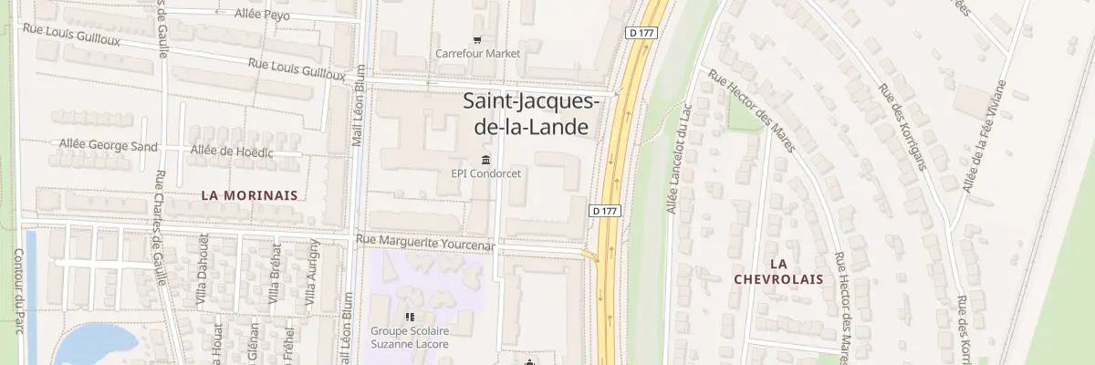 Plan du 48 Av Roger Dodin à Saint-Jacques-de-la-Lande