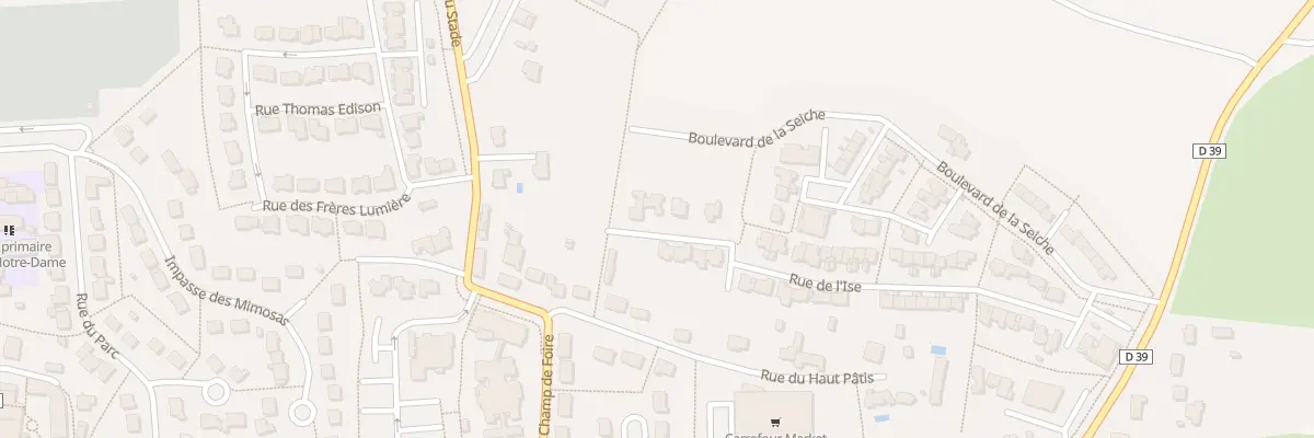 Plan du 49 Rue de l’Ise à Laillé