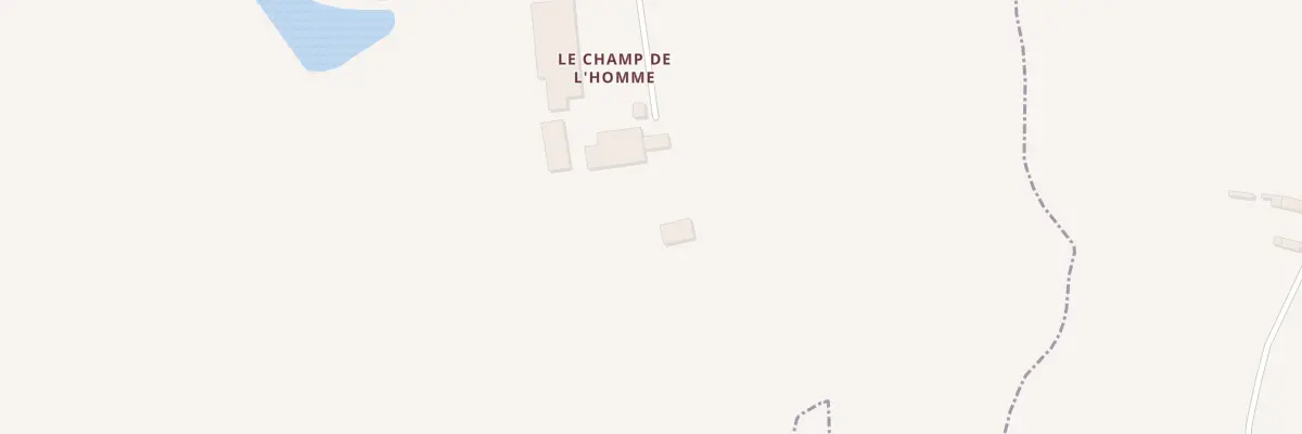 Plan du 5586 Les Champs de l’Homme à Bonnemain