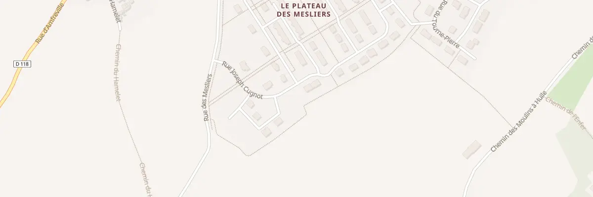 Plan du 14 Rue Joseph Cugnot à Cherbourg-en-Cotentin