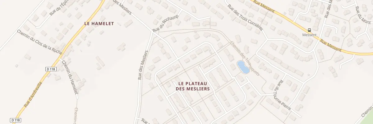 Plan du 2 Rue Andre Ampere -Querqueville à Cherbourg-en-Cotentin