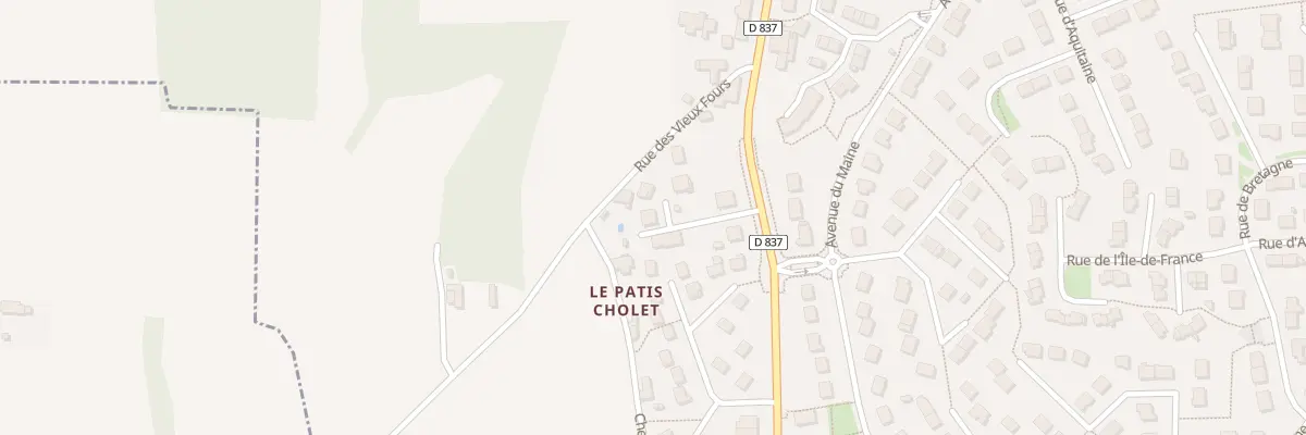 Plan du 106 Av du Général de Gaulle à Chartres-de-Bretagne