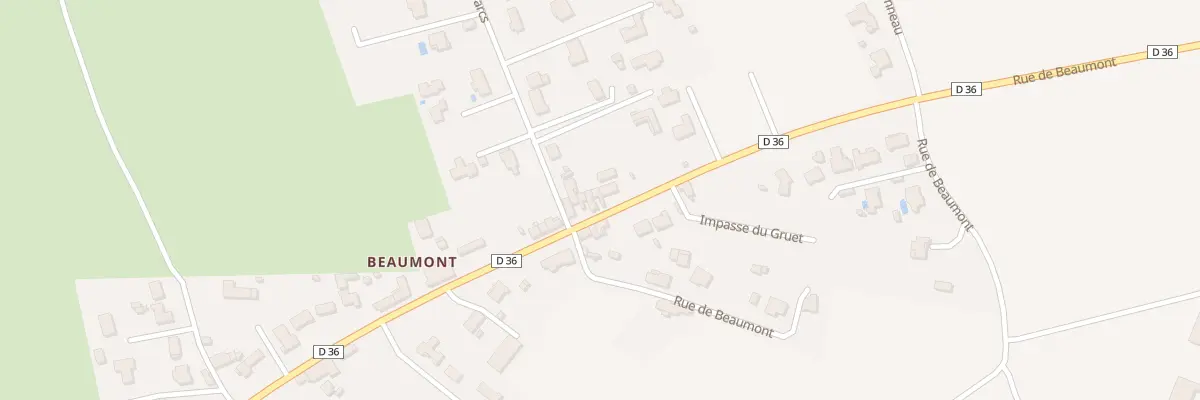 Plan du 121 Rue de Beaumont aux Sables-d’Olonne