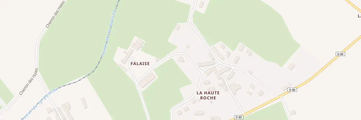 Plan du 5367 Falaise à Baguer-Pican
