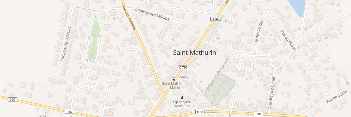 Plan du 17 Av de Nantes à Saint-Mathurin