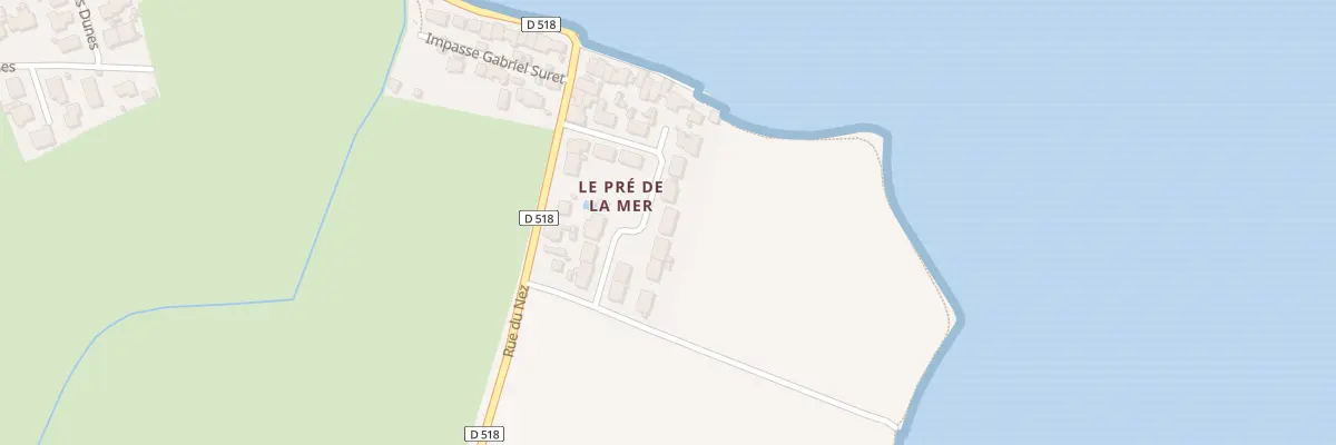 Plan du 11 Rue du Pre de la Mer Urville-N à La Hague