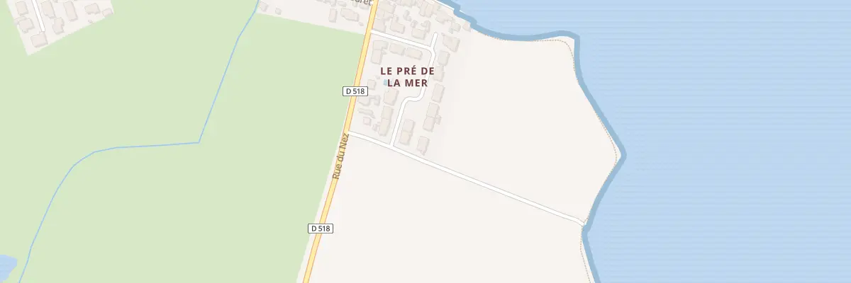 Plan du 1 Rue du Pre de la Mer Urville-N à La Hague