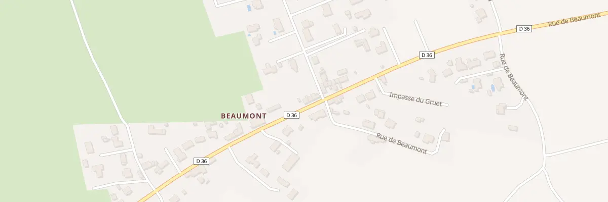 Plan du 107 Rue de Beaumont aux Sables-d’Olonne