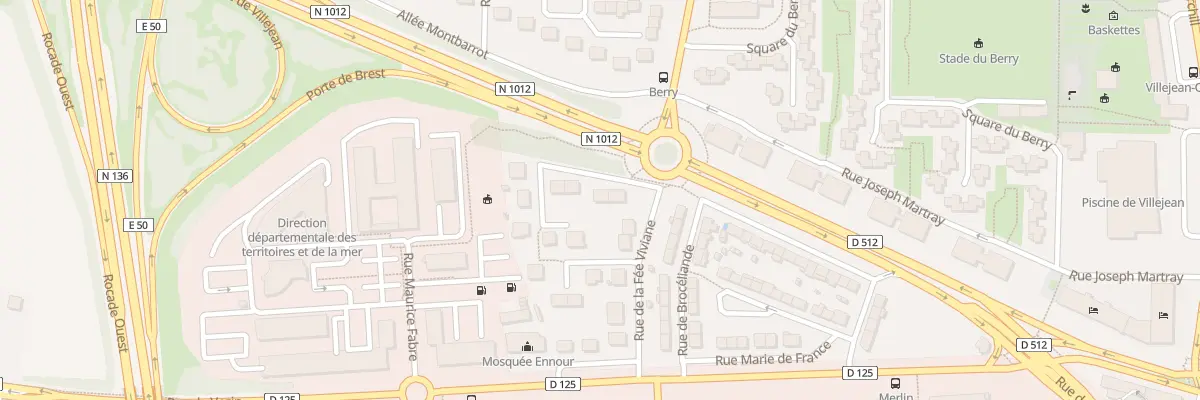 Plan du 3 Rue du Haut Champeaux à Rennes