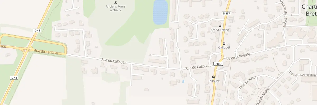 Plan du 9A All de la Fresnaye à Chartres-de-Bretagne