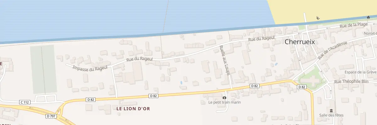 Plan du 23 Rue du Rageul à Cherrueix