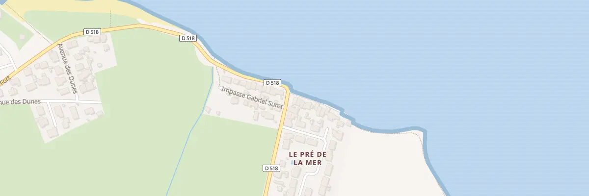 Plan du 1134 Rue du Nez Urville-Nacq à La Hague