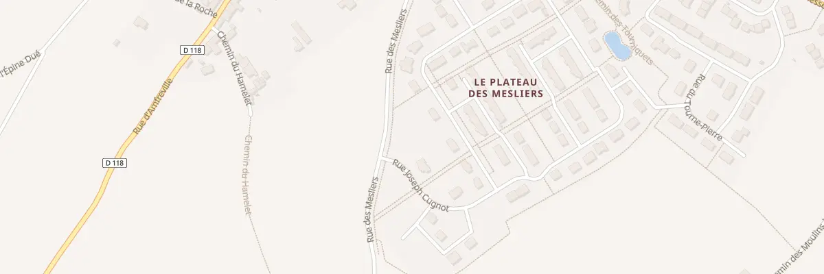 Plan du 3 Rue Joseph Cugnot à Cherbourg-en-Cotentin