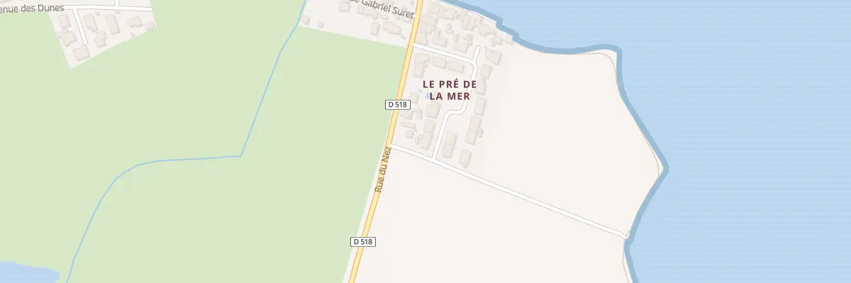Plan du 2 Rue du Pre de la Mer Urville-N à La Hague