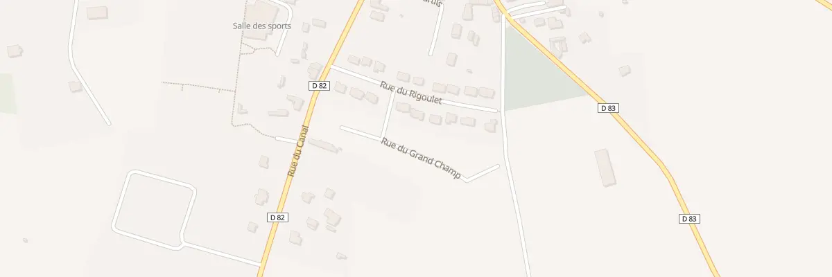 Plan du 5 Rue du Grand Champ à Dingé