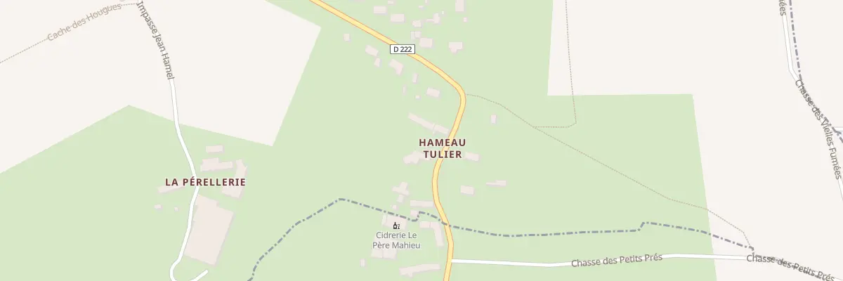 Plan du 14 Hameau Tullier à Saint-Christophe-du-Foc