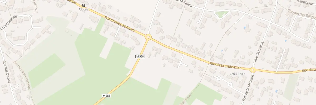 Plan du 6 Rue de la Croix Truin à Saint-Jean-de-Boiseau