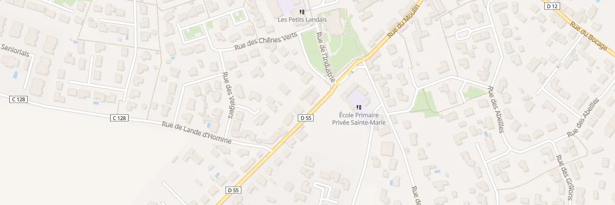 Plan du 6 Rue du Moulin à Saint-Julien-des-Landes