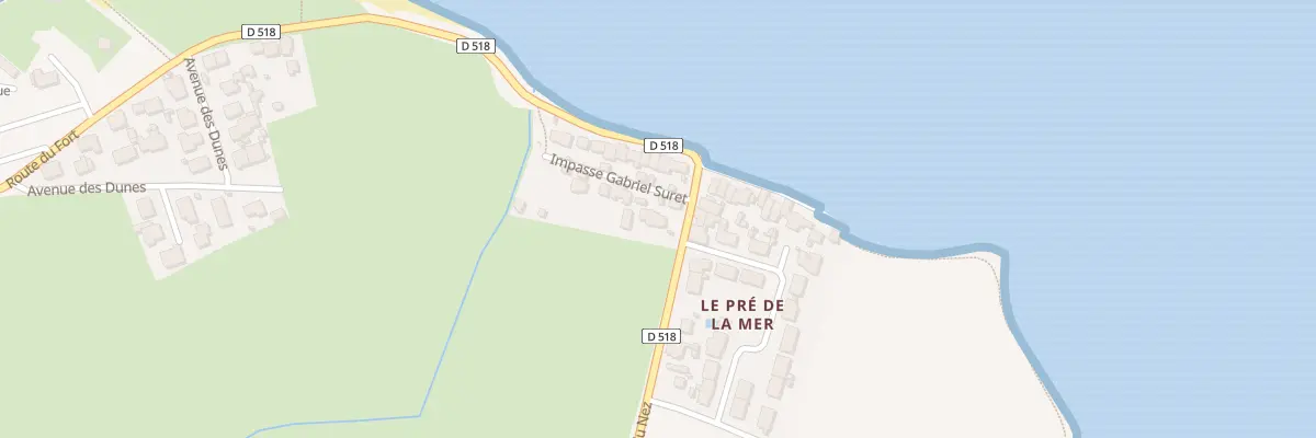 Plan du 1115 Rue du Nez Urville-Nacq à La Hague