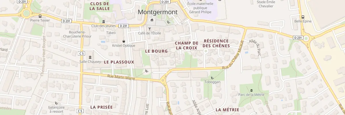 Plan du 20 All Rosenthal à Montgermont